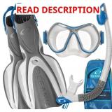 Oceanic Snorkel Set   Snorkeling Gear, Panoramic W
