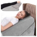 AllSett Health Adjustable Bed Wedge Pillow for Sle