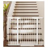 Cumbor 36" Extra Tall Baby Gate for Stairs, 29.7-