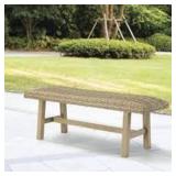 Backyard Creations  Yukon Dining Bench at Menards