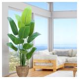Bird of Paradise Plant Artificial 6ft,Faux Plants
