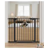Cumbor 29.7-40.6" Baby Gate for Stairs, Mom