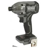 Klutch Impact Driver, KLiQ 20 Volt Brushless, 1/4i
