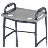 DMI Walker Tray with Cup Holders, Portable & Multi