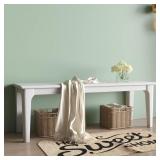 Dining Bench Wood Solid Oak Wooden Bed End Entrywa