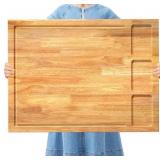 Extra Large Solid Wooden Cutting Board and Stoveto