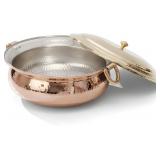 P TAL Copper Hammered Lagaan 10L | Tin Coated with