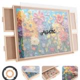 ALL4JIG 1500 Piece Rotating Puzzle Board with 4 Dr