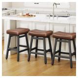 Raynesys Counter Height Bar Stools Set of 3, 24 In