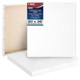 U.S. Art Supply 30 x 36 inch Stretched Canvas 12-O