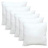 Obruosci Luxury Throw Pillow Inserts, Pack of 6, 1