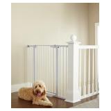Cumbor 36" Extra Tall Baby Gate for Dogs and Kids