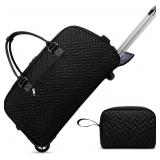 Duffle Bag for Travel, Weekender Bag with Shoe Com
