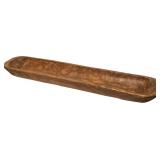 MAINEVENT Decorative Wooden Dough Bowl Decor Appro