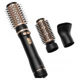 Rotating Hair Dryer Brush, Blow Dryer Brush with 2