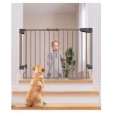 Cumbor 29.2 43" Baby Gate for Stairs, Hardware Mo