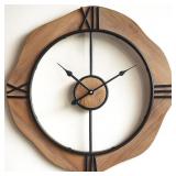 MASHI Large Wall Clock for Living Room Decor,Non T
