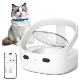 Collar-Activated RFID Cat Feeder with Ice Pack Coo
