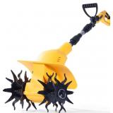 Cordless Garden Tiller - 9" Wide x 7" Deep Elect