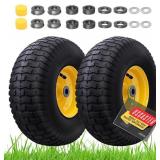 15x6.00-6nhs Lawn Mower Tires (2 Pack),Replacement
