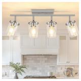 FadimiKoo 4-Lights Brushed Nickel Kitchen Lighting