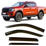 2024-2026 Tape-On Rain Guards for Ford Ranger Side