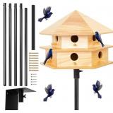 Yaocom 12 Room Purple Martin House Package, Deluxe