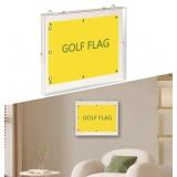 Clear Golf Flag Frames for 13