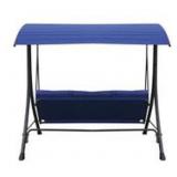 Backyard Creations  3-Person Blue Patio Swing at M