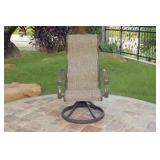 2 Pk Backyard Creations  Harden Hills Brown Swivel