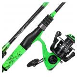 One Bass Fishing Rod and Reel Combo, Spinning Comb