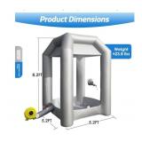 Inflatable Cash Cube Booth with 2 Blower, Inflatab