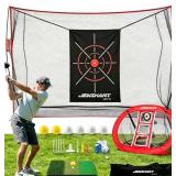 10x7ft Golf Practice Net with Chipping Target, Fol