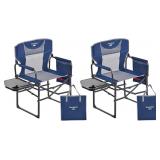 SUNNYFEEL Camping Directors Chair, Heavy Duty,Over