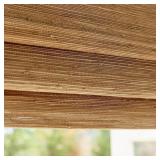 DEJAVU Cordless Bamboo Roman Shades, Blackout Ligh