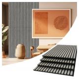 AKUMAX 4 Pack Acoustic Panels,Wood Slat for Wall a