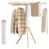 RFOUO Clothes Drying Rack Tripod,Laundry Hanger Dr