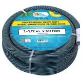 U.S. Pool Supply Pool Vacuum Hose - 1-1/2" x 50