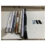 8 Ct. Assortment of wall peel and stick and glass