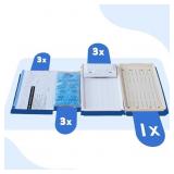 Crystal Cat Litter and Disposable Litter Trays 3 S