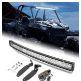 WeiSen 42" 240W Roof LED Curved Light Bar Kit wit