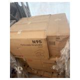 Pallet of N95 Particulate Respirator Masks