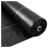 EXTRAEASY Weed Barrier Fabric 6.5ft x 300ft, 3.2oz