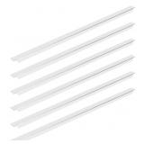 6 Pack 20 Inch Steam Table Dividers, Stainless Ste