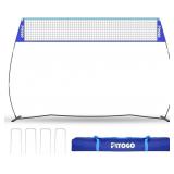 Volleyball Net, 14FT Portable Volleyball Net for B