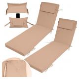 Chaise Lounge Cushions Outdoor Set of 2 Lounge Cha