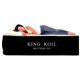 King Koil Luxury Twin Air Mattress with Built in P