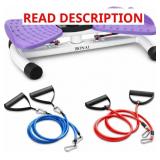 Ronai Waist Twister Machine with Resistance Bands