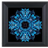 2 pc Brivoria Mandala Wall Art Home Decor Blue Azu