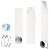 Adjustable Periscope Dryer Vent 23-43", Upgraded